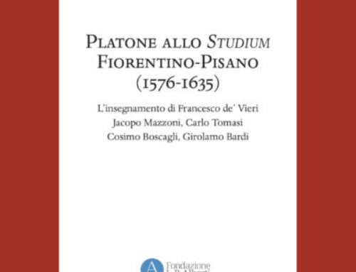 Platone allo Studium fiorentino-pisano (1576-1635)